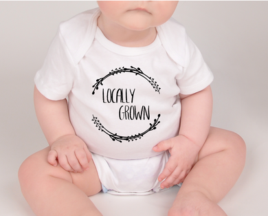 Locally Grown Baby Bodysuit