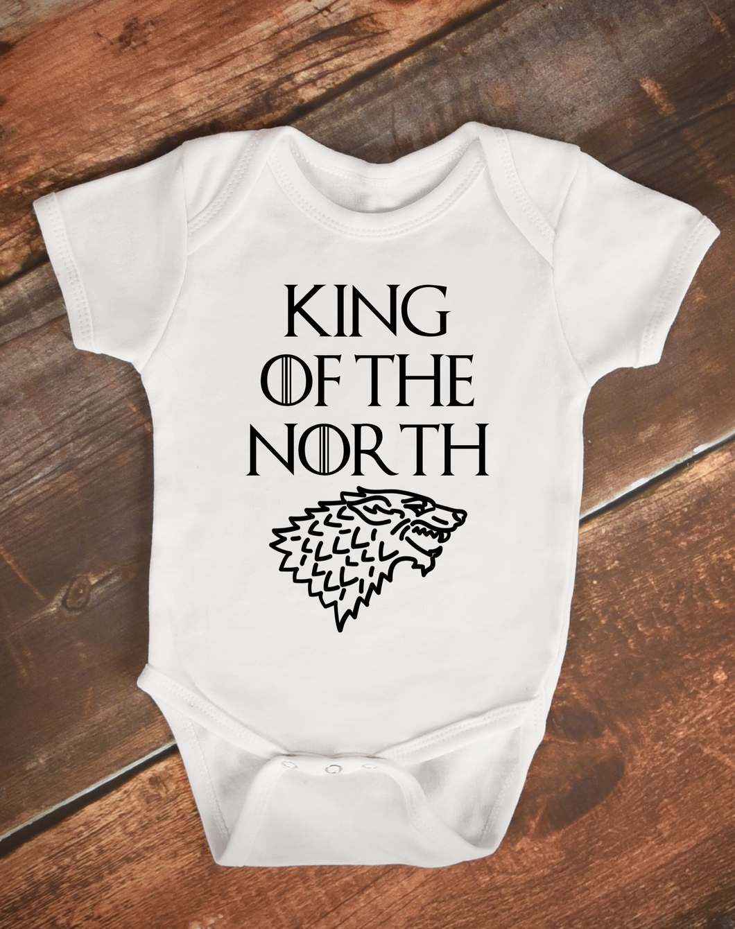 King of the North Baby Bodysuit