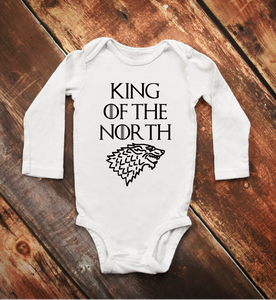 King of the North Baby Bodysuit