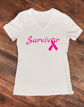 Load image into Gallery viewer, Survivor Breast Cancer Shirt