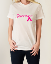 Load image into Gallery viewer, Survivor Breast Cancer Shirt