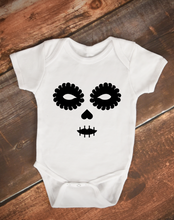 Load image into Gallery viewer, Skeleton Baby Bodysuit