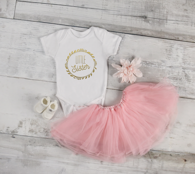 Little Sister Baby Bodysuit