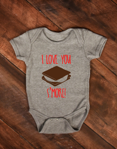 I Love You S'more! Baby Bodysuit