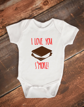 Load image into Gallery viewer, I Love You S&#39;more! Baby Bodysuit