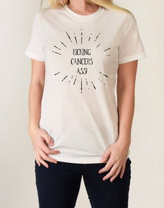 Kicking Cancers Ass Women's T-Shirt
