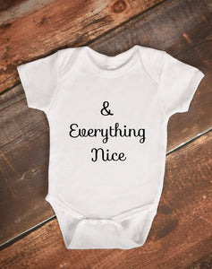 Sugar, Spice & Everything Nice Twin Set Baby Bodysuits