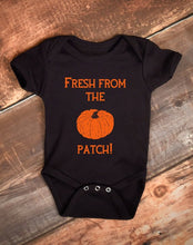 Load image into Gallery viewer, Fresh From The Pumpkin Patch Baby Bodysuit