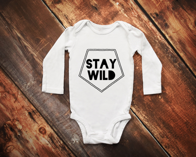 Stay Wild Baby Bodysuit