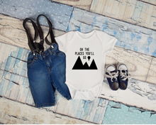Load image into Gallery viewer, Oh The Places You&#39;ll Go Air Balloon Baby Bodysuit