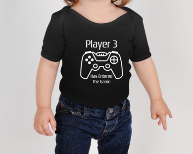 Player 3 Has Entered The Game Baby Bodysuit