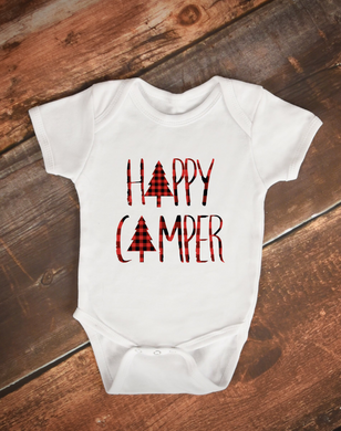 Happy Camper Baby Bodysuit