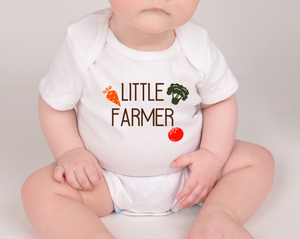 Little Farmer Baby Bodysuit