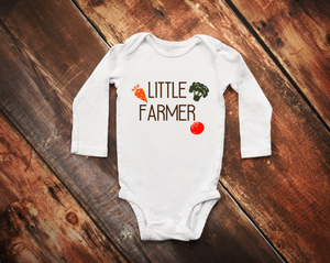 Little Farmer Baby Bodysuit